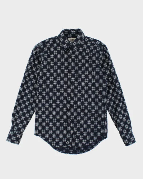 Vintage 90's Naked & Famous Patterned Corduroy Shirt - S sold by Rokit