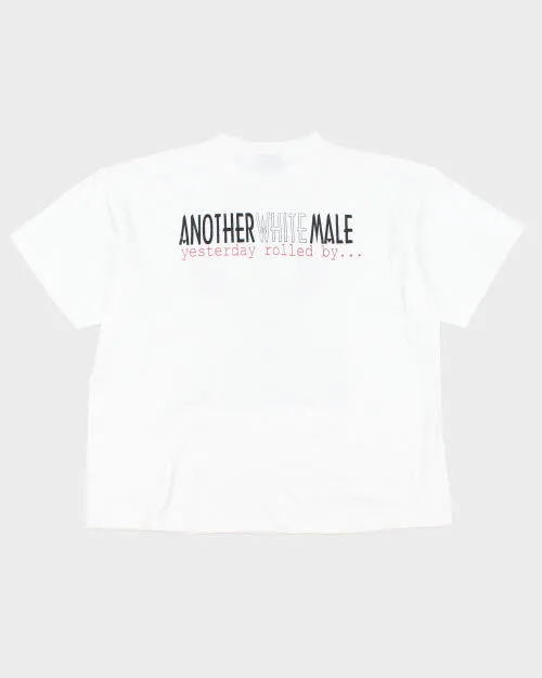 Vintage 90's Another White Male Single Stitch T-Shirt - XL sold by Rokit product image thumbnail 2