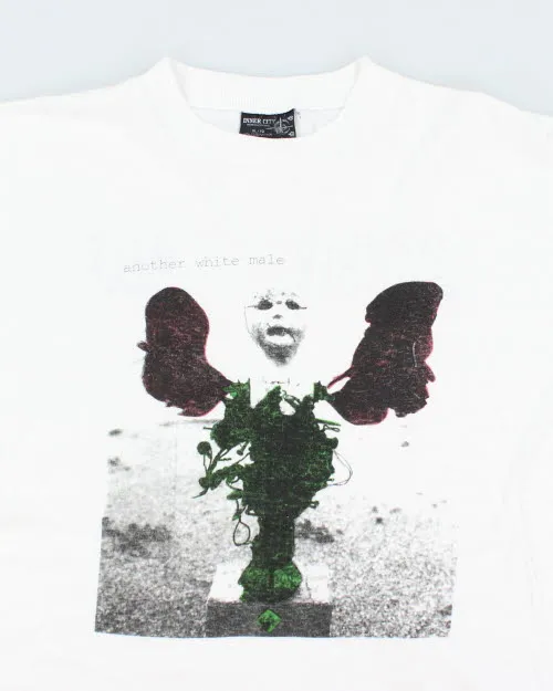 Vintage 90's Another White Male Single Stitch T-Shirt - XL sold by Rokit product image thumbnail 3
