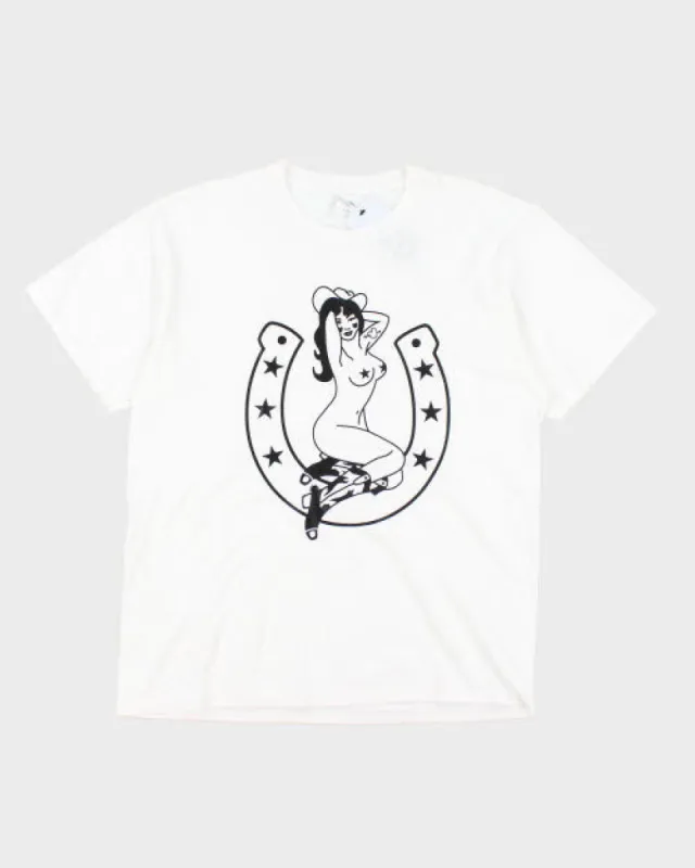 Rokit Originals Repurposed Vintage Edition Cowgirl Tee - L sold by Rokit