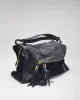 Sandro Leather Tassel Bag sold by Rokit