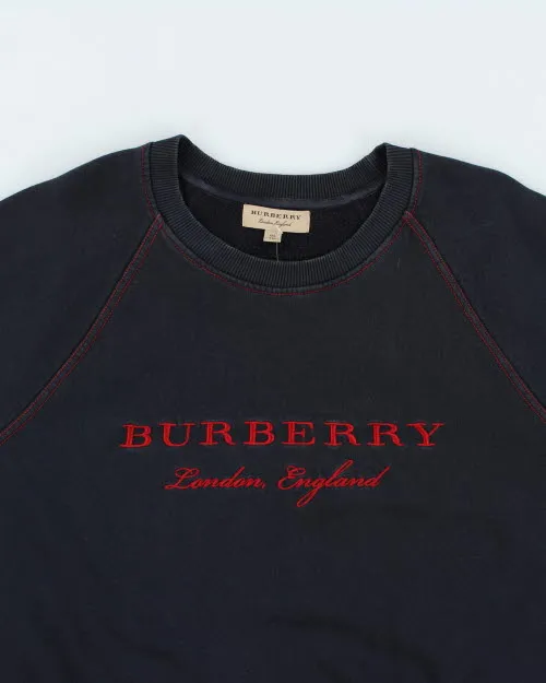 Vintage Burberry London Embroidered Sweatshirt - XXL sold by Rokit product image thumbnail 3