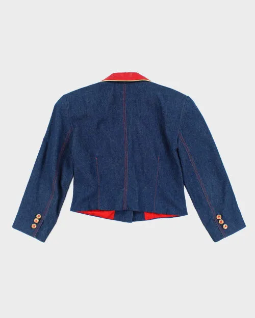 Margret Godfrey Denim Blazer Jacket - S sold by Rokit product image thumbnail 2
