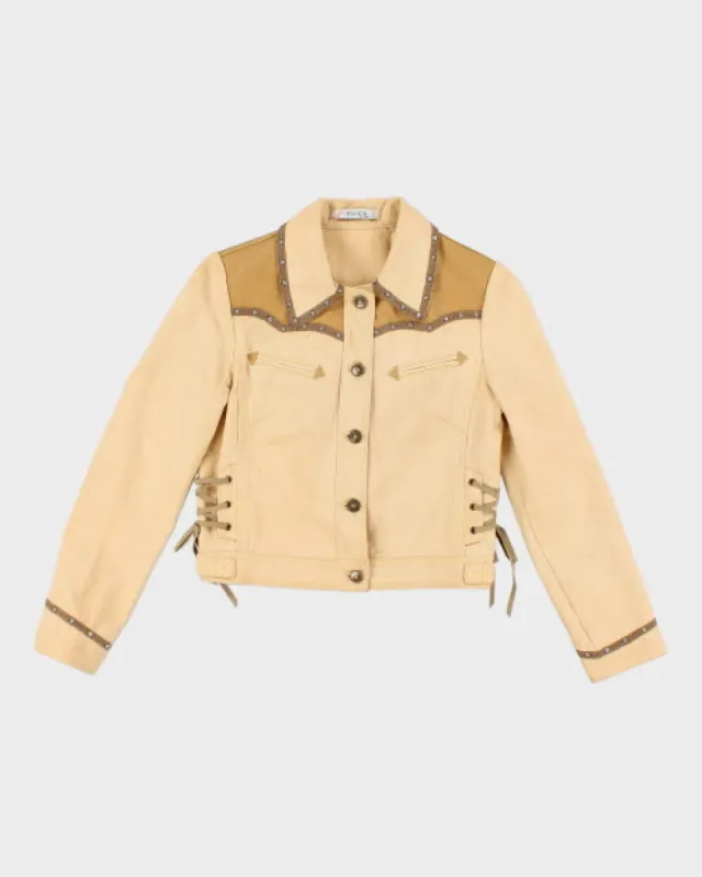 Y2k 00s Jessica Denim Western Jacket - S sold by Rokit