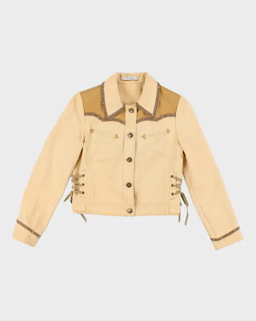 Y2k 00s Jessica Denim Western Jacket - S sold by Rokit