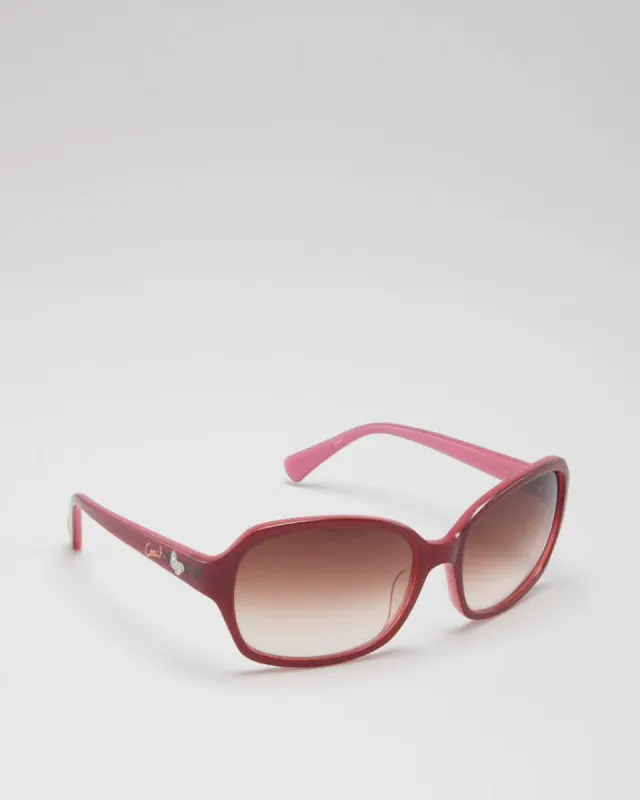 Y2k 00s Pink Coach Sunglasses sold by Rokit