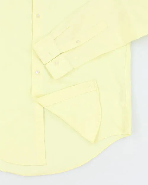 DKNY Yellow Long Sleeve Shirt - L sold by Rokit product image thumbnail 4
