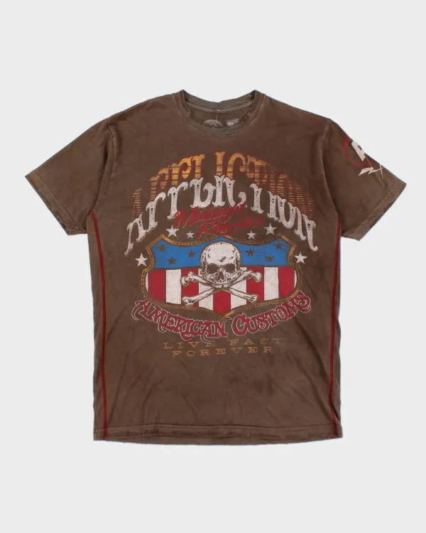 Y2k 00s Affliction T-shirt - XL sold by Rokit