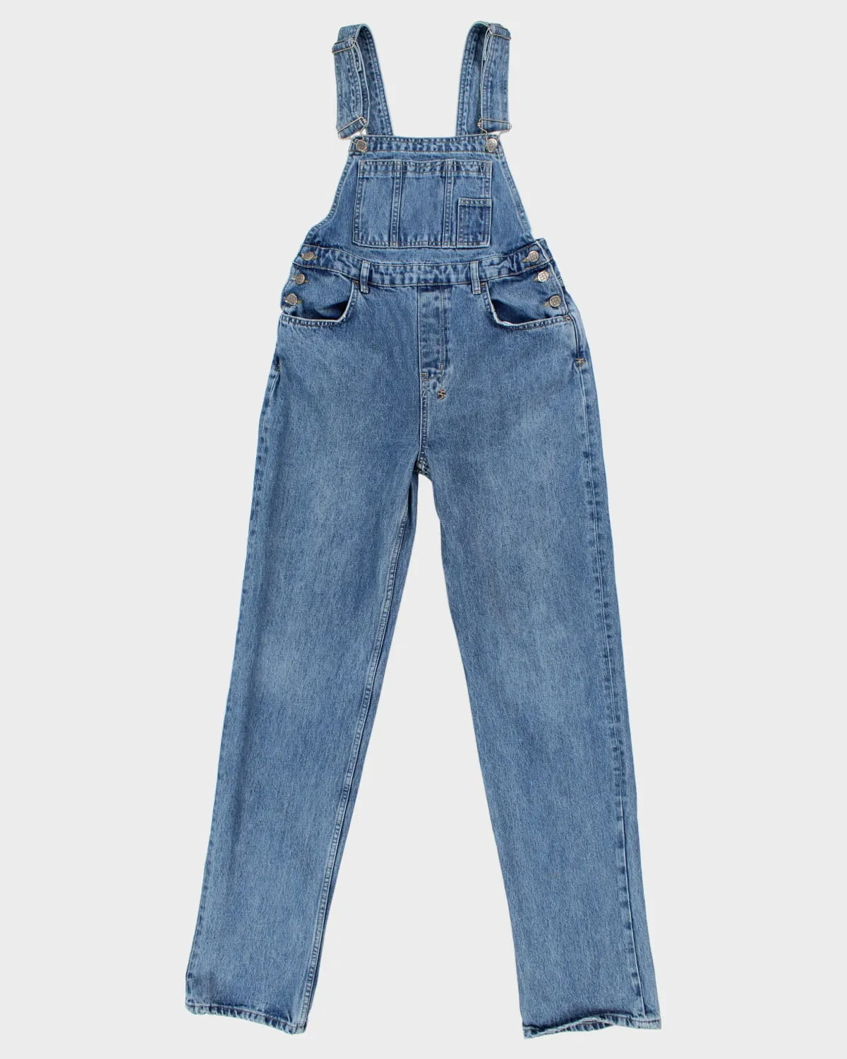 Ksubi Distressed Dungarees - S sold by Rokit