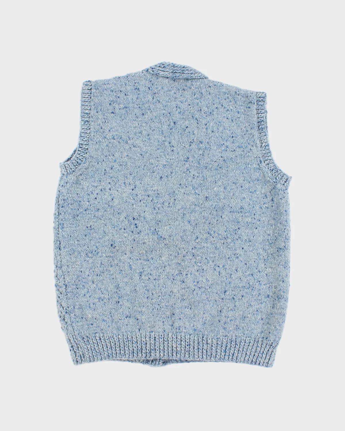 Vintage Blue Button Up Vest - M sold by Rokit product image thumbnail 2