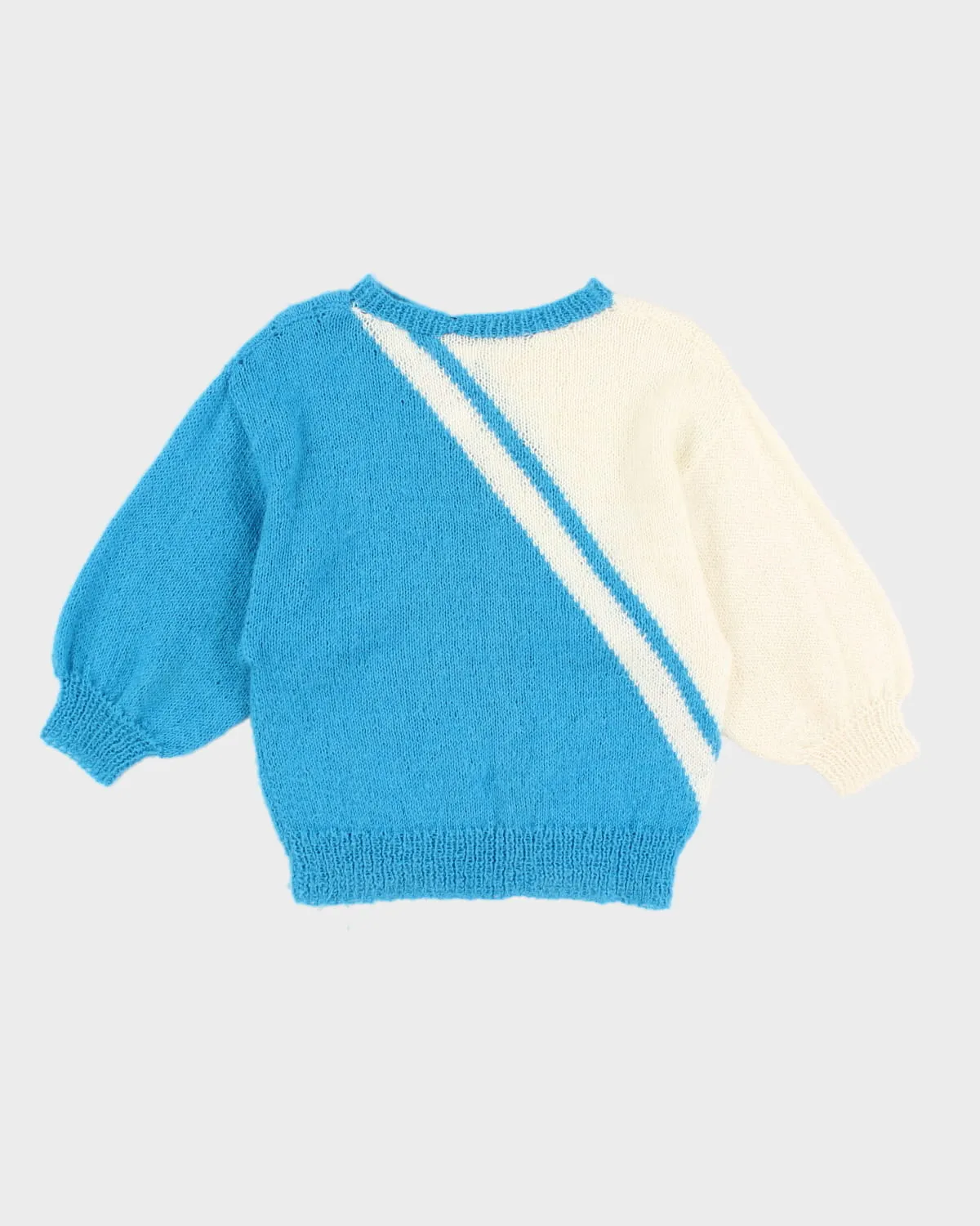 Vintage Two Tone Knit Jumper - S sold by Rokit product image thumbnail 2
