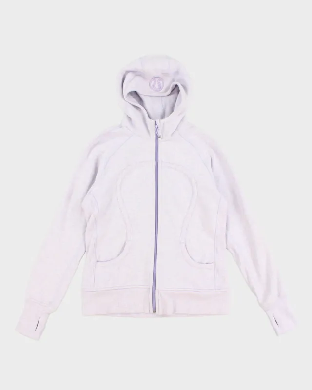 Lavender Lululemon Zip-Up Hoodie - M sold by Rokit