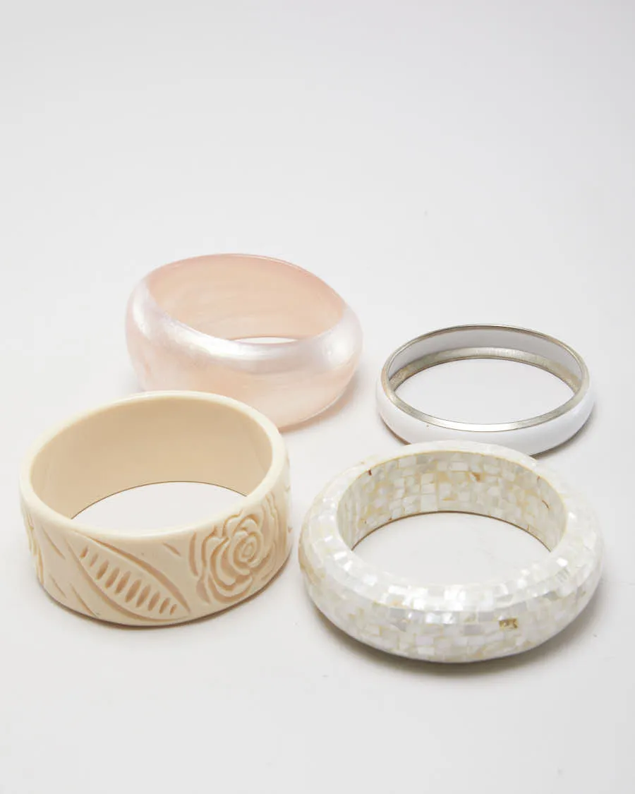 Vintage Blush Set of 4 Bangles sold by Rokit product image thumbnail 2