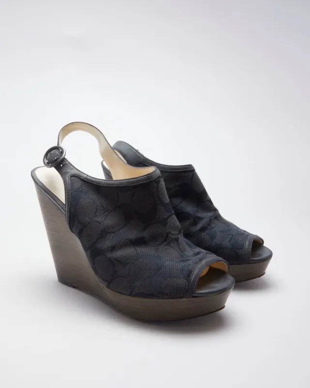 Coach Wedge Heels EU 39 sold by Rokit