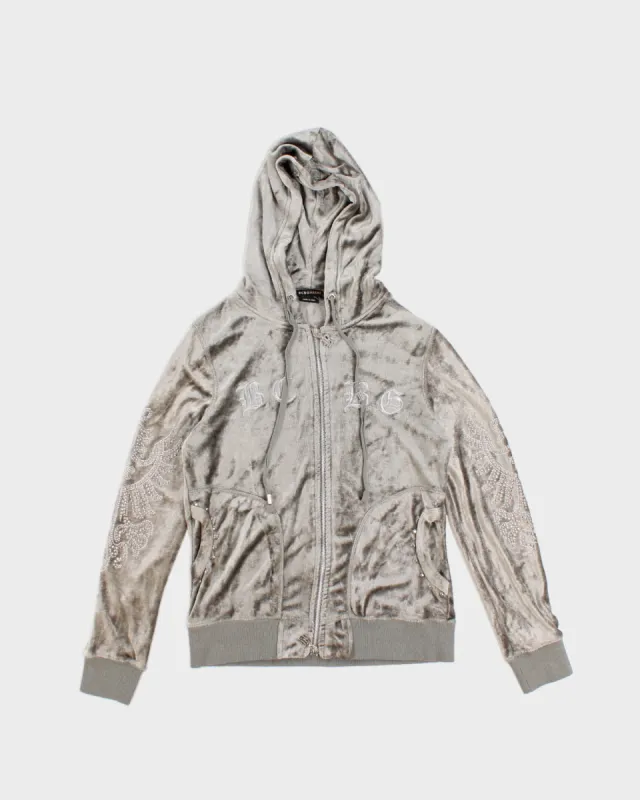 Y2K 00s BCBG MaxAzria Studded Tracksuit Jacket - M sold by Rokit