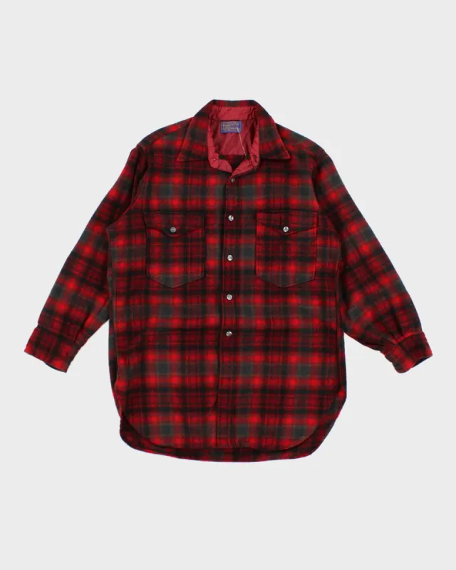 Vintage 60s Pendleton Flannel Wool Shirt - L sold by Rokit