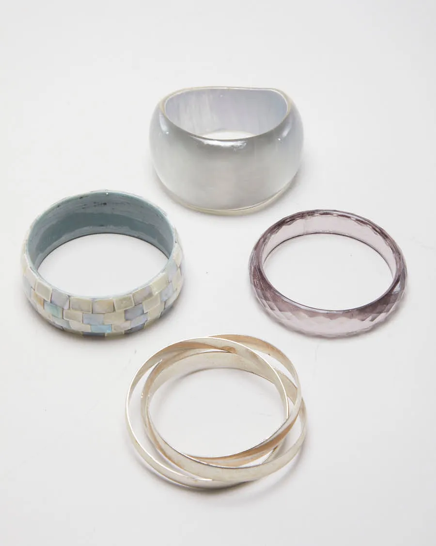 Vintage Grey Set of 4 Bangles sold by Rokit product image thumbnail 2
