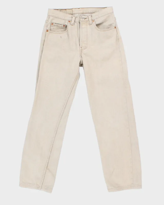 Stained Beige 501s Levi's Jeans - 29 made by Levi's