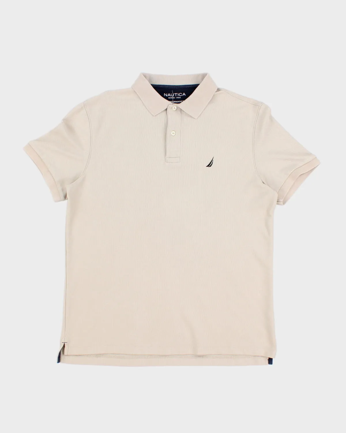 Nautica Beige Polo - M sold by Rokit