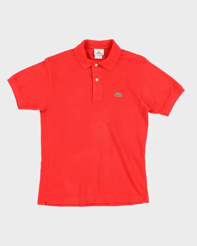 Y2K 00s Lacoste Red Polo Shirt - S sold by Rokit