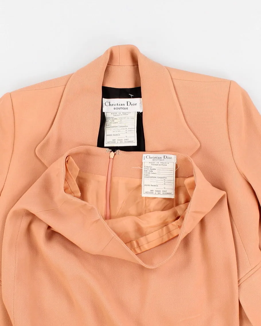 Vintage 70s Christian Dior Wool Skirt Suit - S sold by Rokit product image thumbnail 4