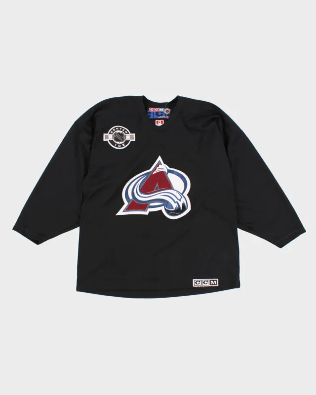 NHL x Colorado Avalanche CMM Hockey Practice Jersey - L made by Rokit