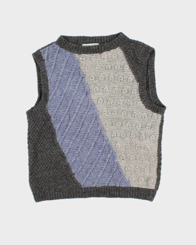 Vintage Stitchworks Wool Knit Vest - S sold by Rokit