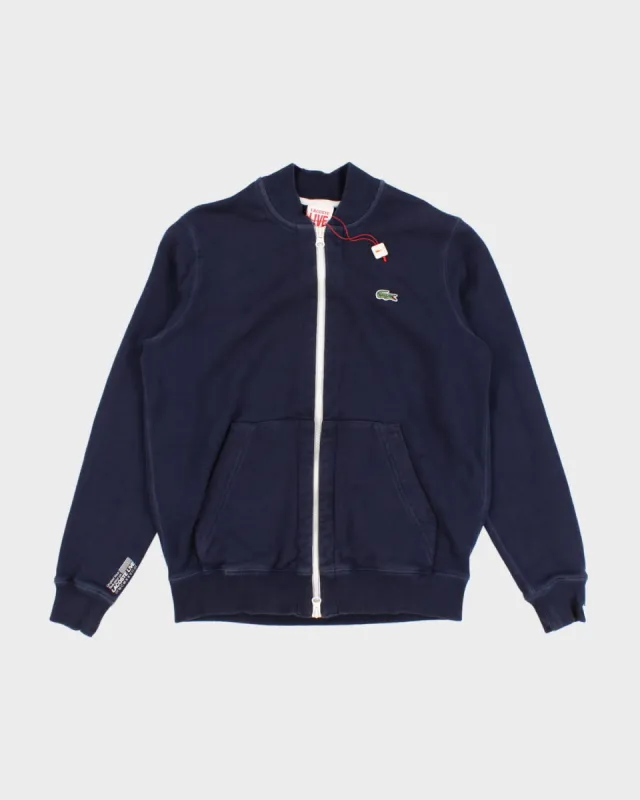 Y2K 00s Lacoste Double Sided Zip Up Sweatshirt - XS sold by Rokit