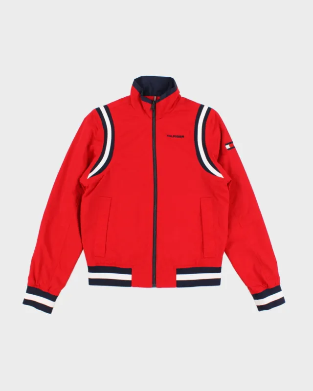 Tommy Hilfiger Red Windbreaker - XS sold by Rokit