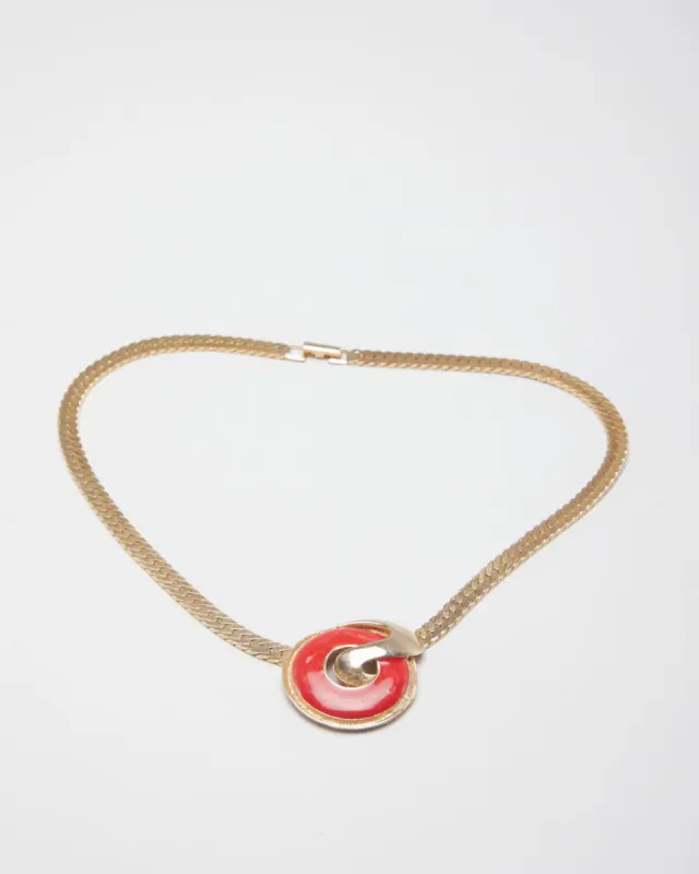 Vintage 80's High Necklace sold by Rokit