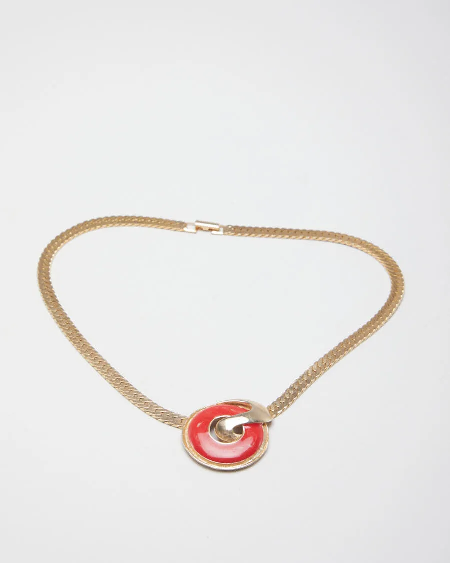 Vintage 80's High Necklace sold by Rokit