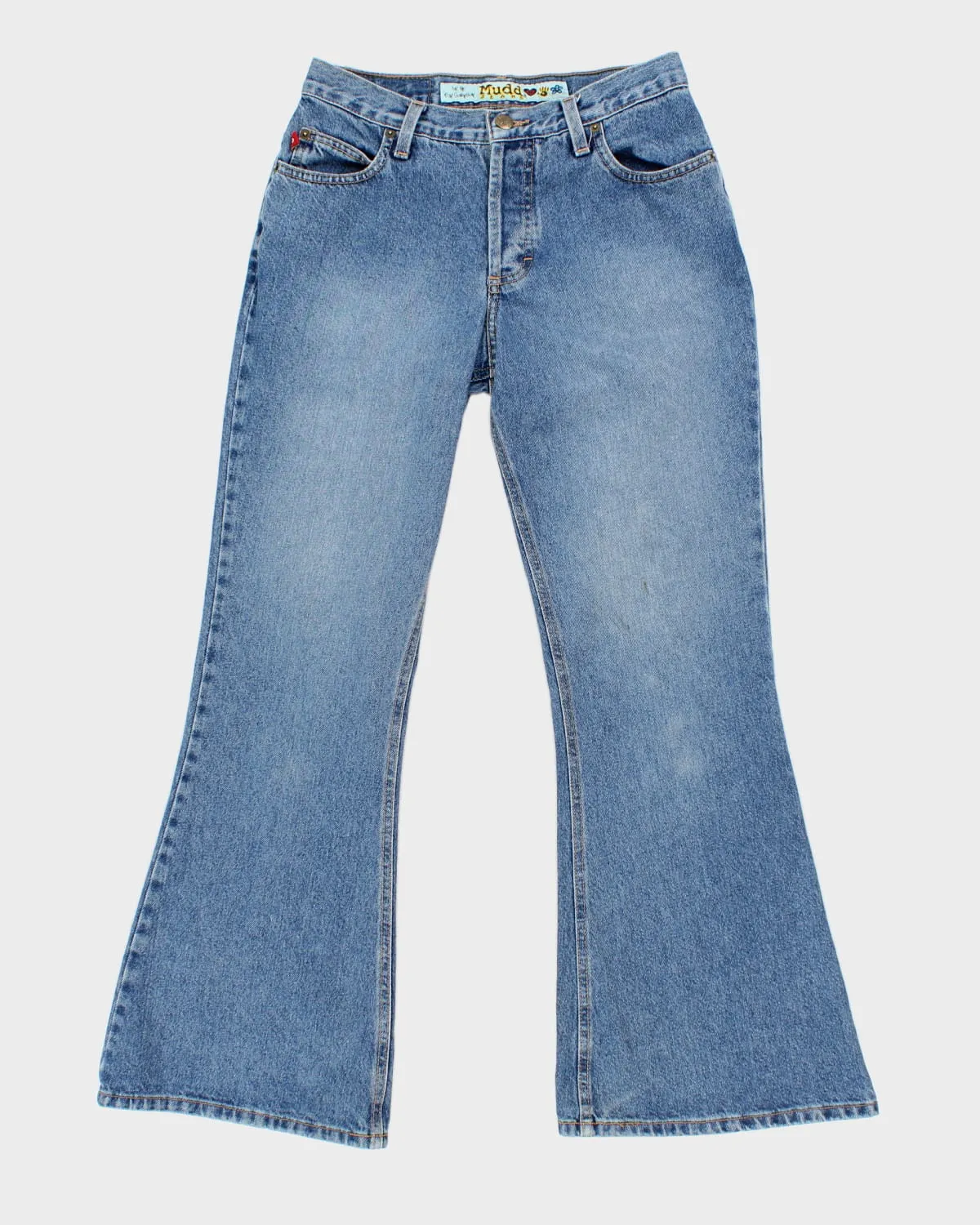 Y2K 00s Mudd Flared Jeans - W30 L30 sold by Rokit