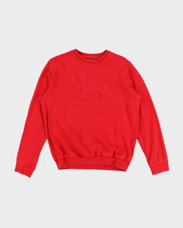 Guess Embroidered Sweatshirt - S sold by Rokit