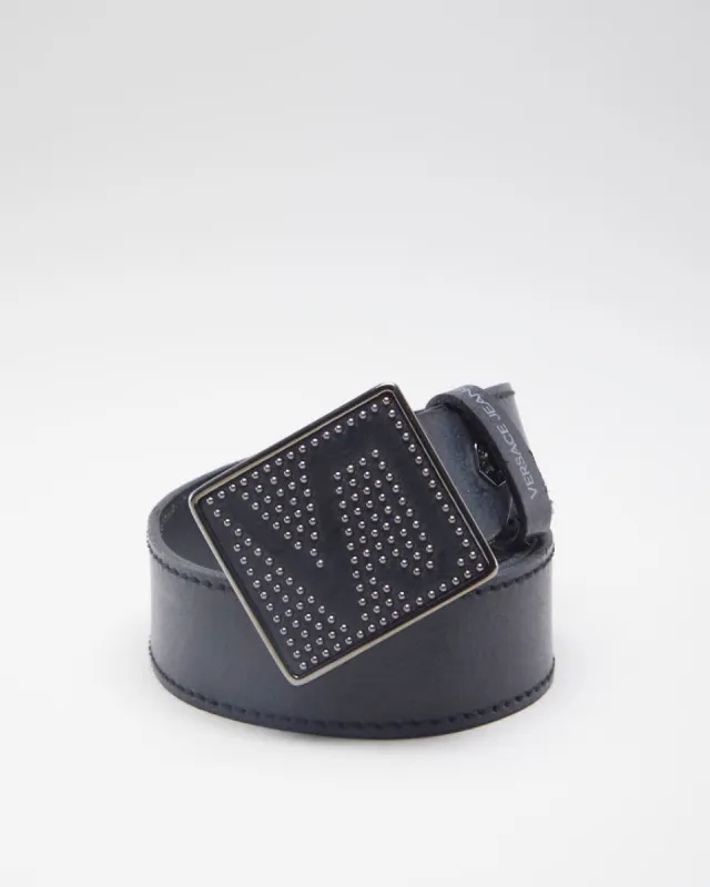 Versace Black Leather Belt - W30 sold by Rokit