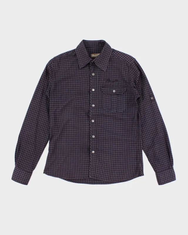 Vintage Wrangler Check Shirt - S sold by Rokit