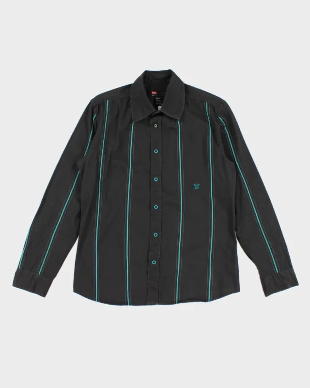 00s Diesel Striped Shirt - L sold by Rokit