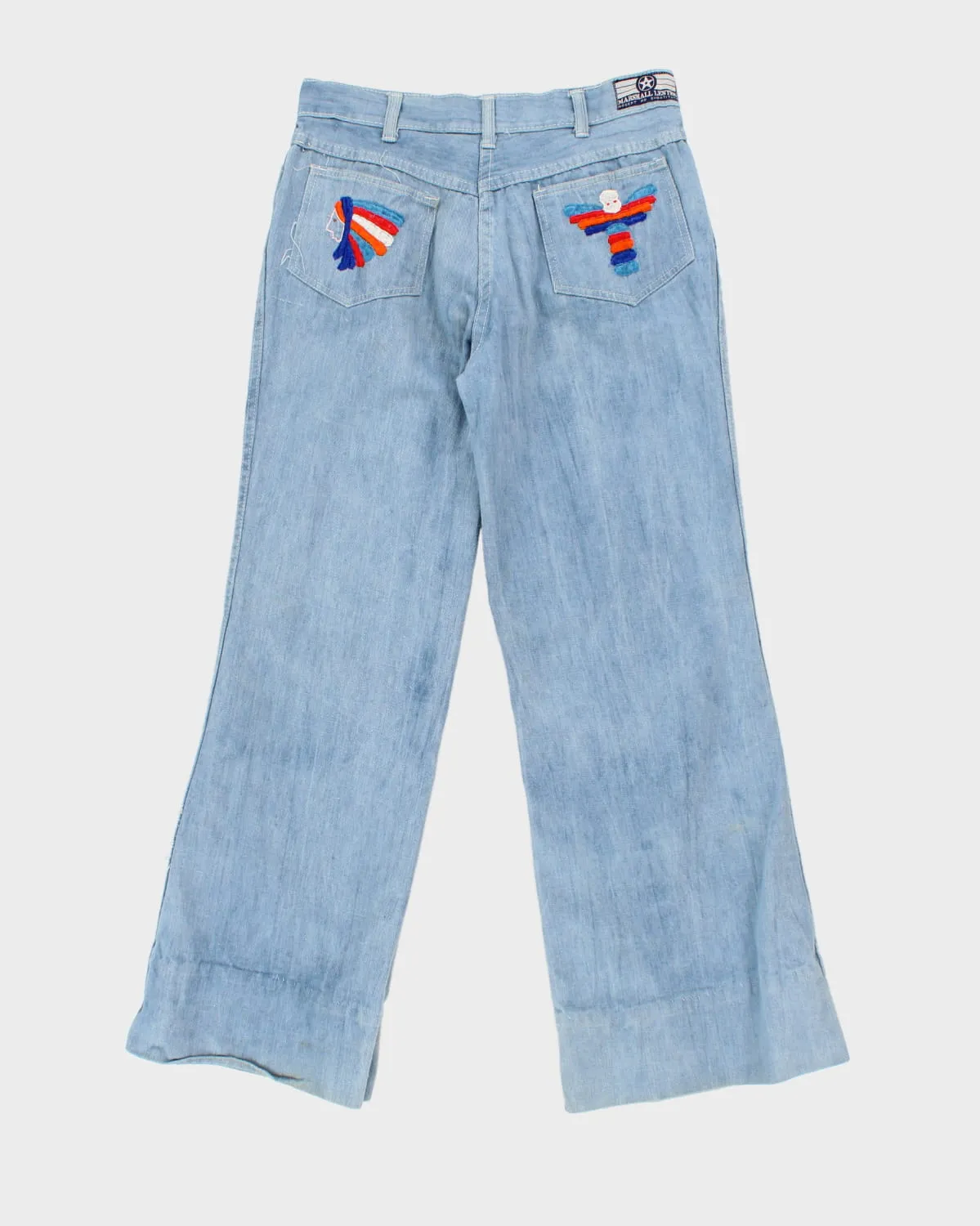 Vintage Hand Embroidered Blue Jeans - W:30 sold by Rokit product image thumbnail 2