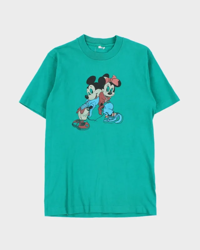 80's Mickey and Minnie Mouse T-Shirt - S - M sold by Rokit