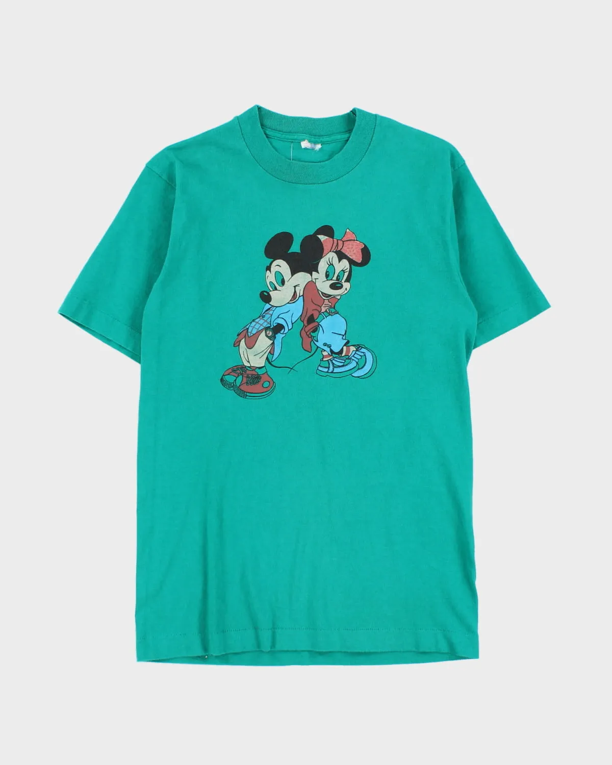 80's Mickey and Minnie Mouse T-Shirt - S - M sold by Rokit