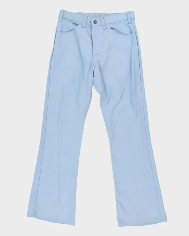 Vintage 70's Levi's Blue Creased Trousers - W31 sold by Rokit