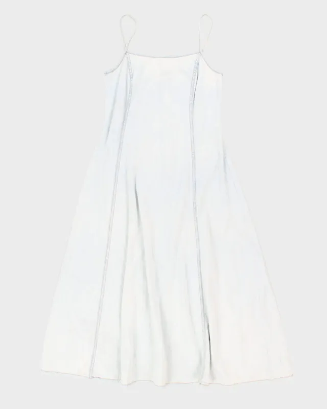 Vintage 90s Pashu Denim Maxi Dress - S sold by Rokit