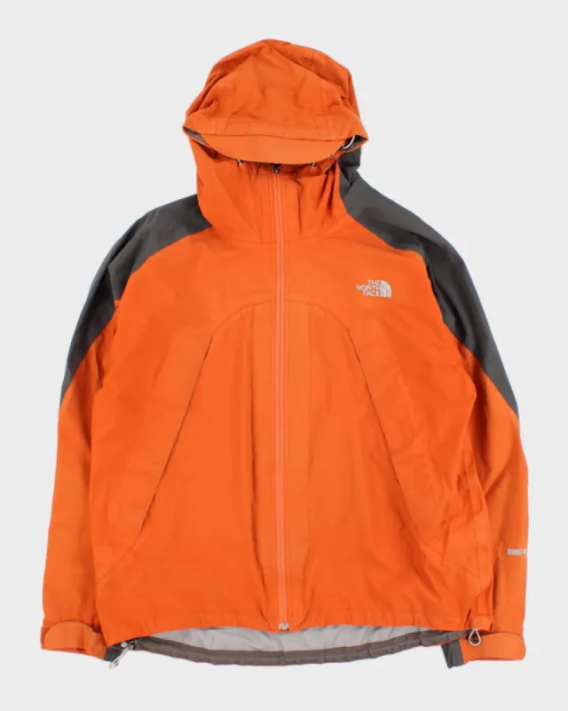The North Face Orange Hooded Jacket - L sold by Rokit