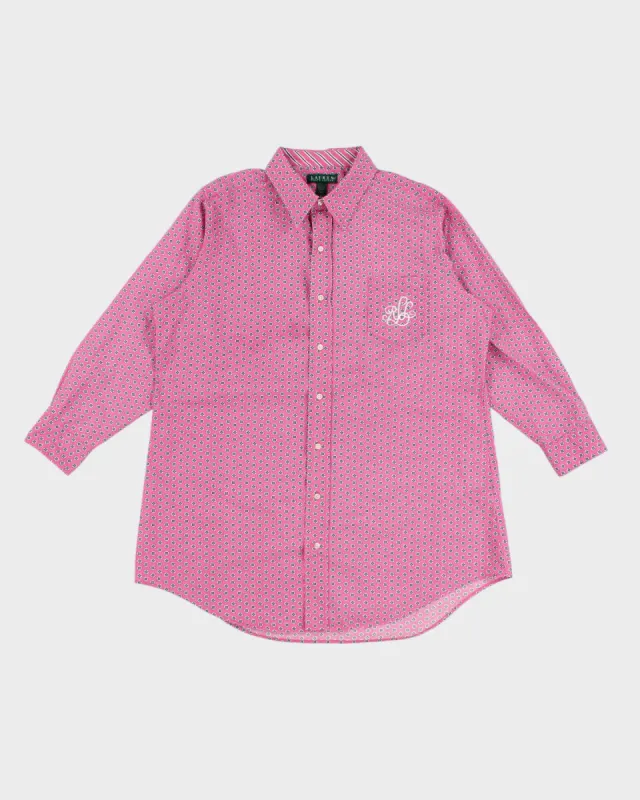 Pink Ralph Lauren Shirt - S sold by Rokit