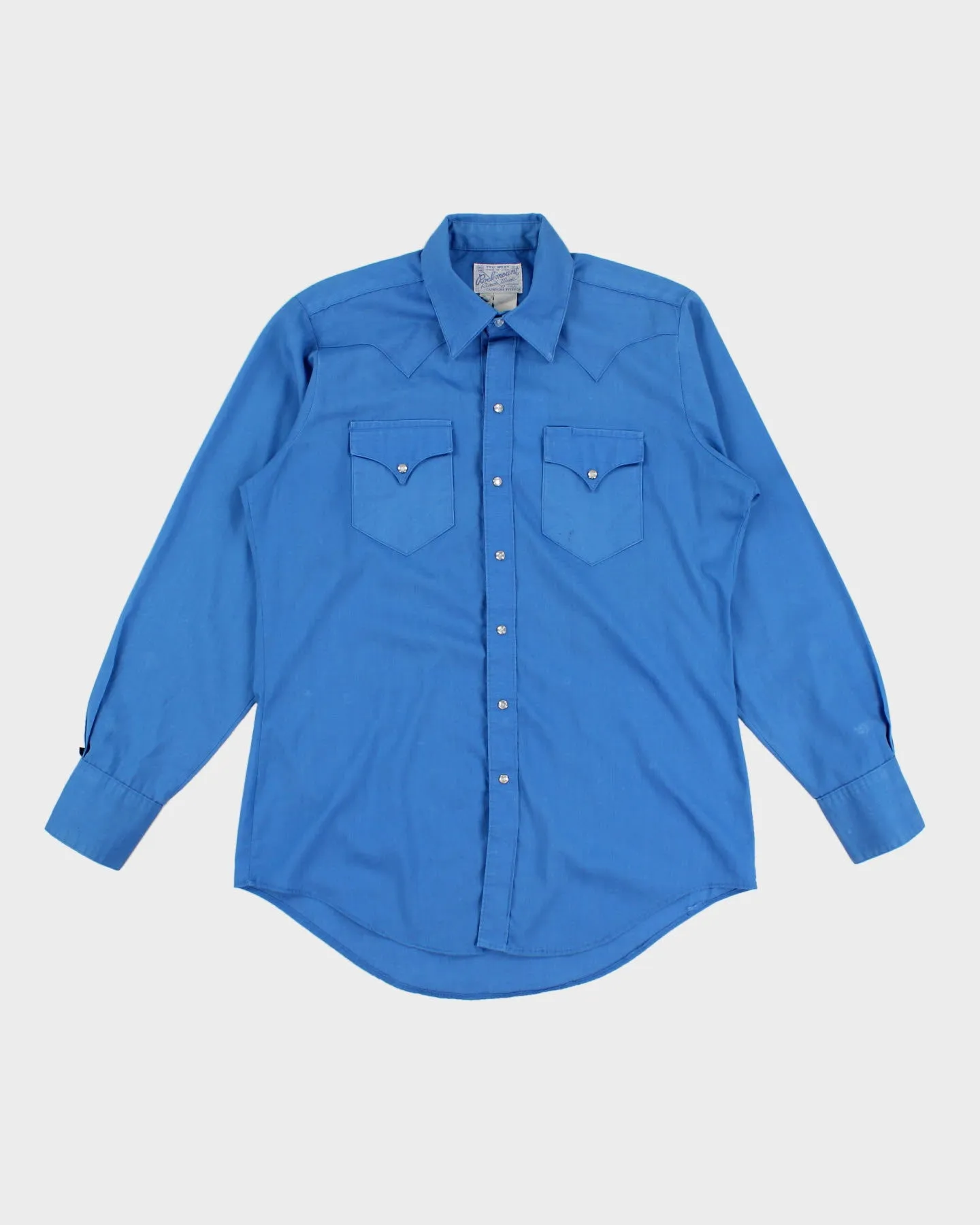 Vintage Ranch Blue Shirt - L sold by Rokit