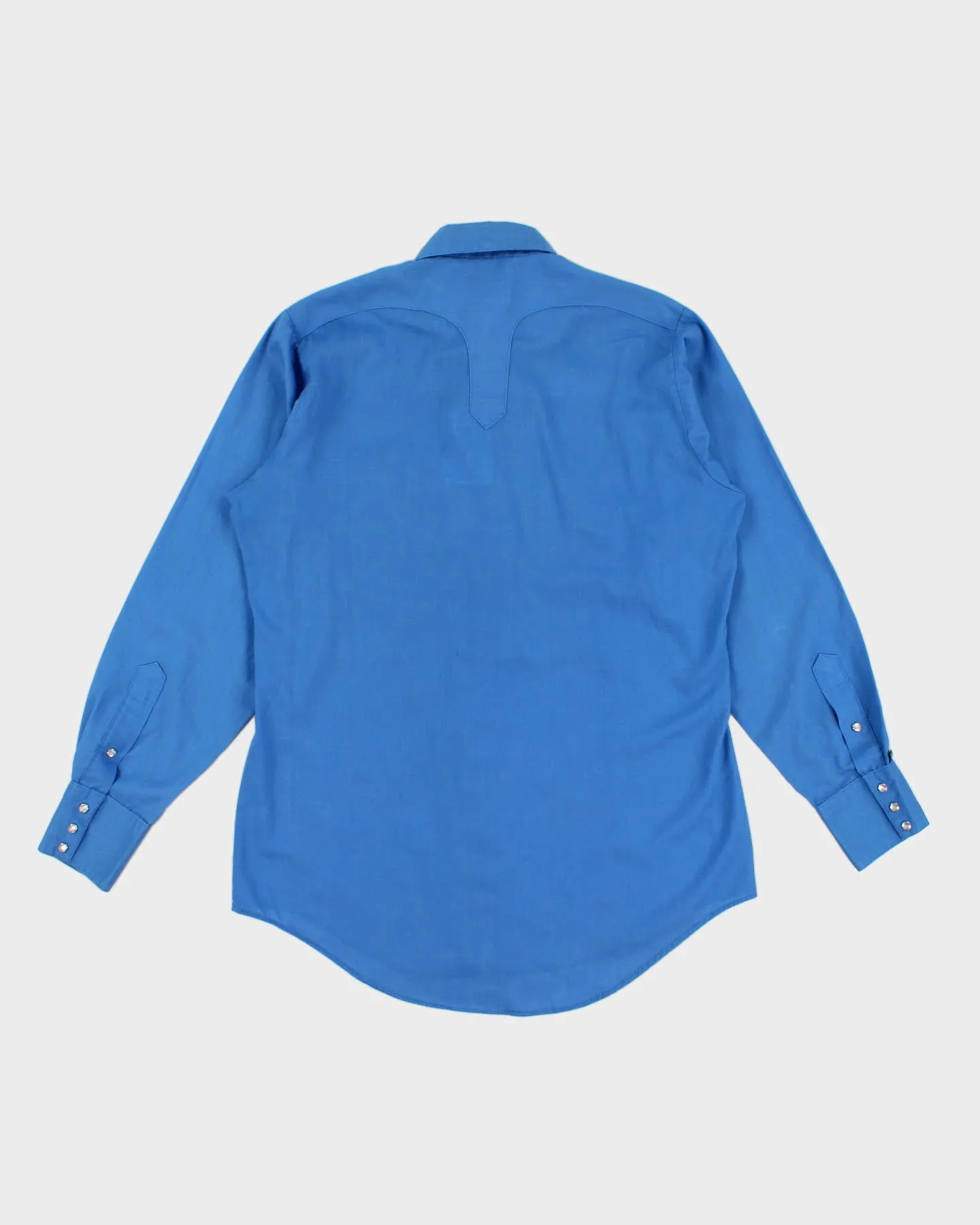 Vintage Ranch Blue Shirt - L sold by Rokit product image thumbnail 2