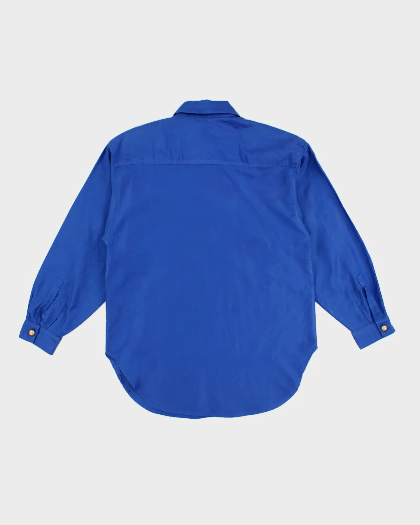 Vintage Blue Cotton Shirt - M sold by Rokit product image thumbnail 2