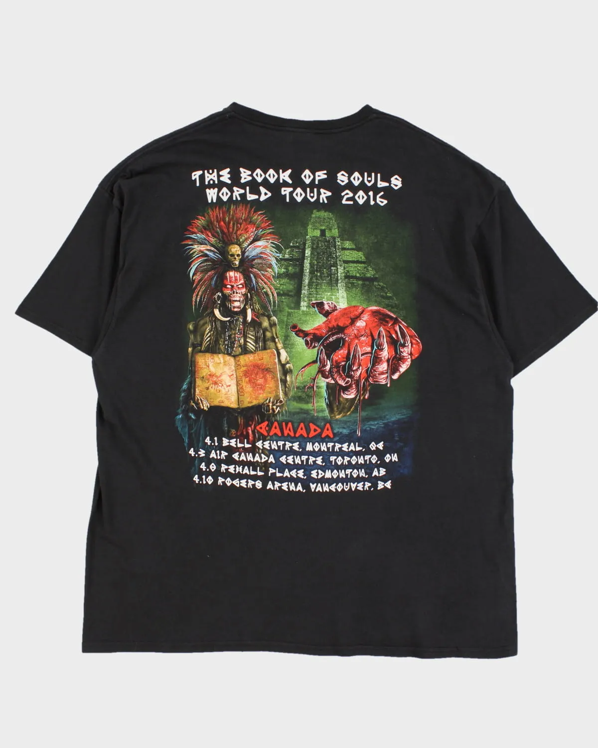 Iron Maiden 2016 Tour T-Shirt - XXL sold by Rokit product image thumbnail 2
