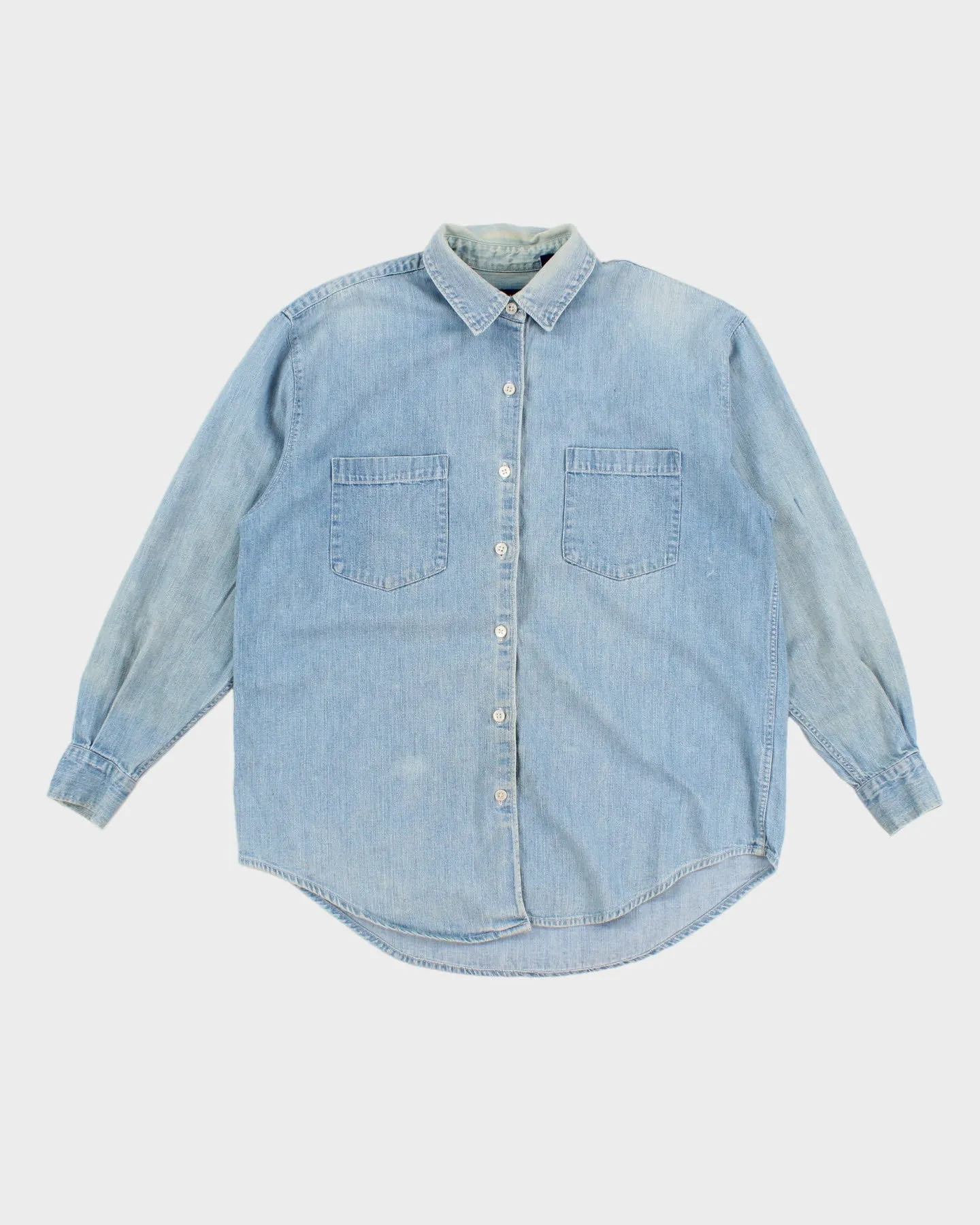 Classic Vintage Gap Blue Denim Shirt - S sold by Rokit