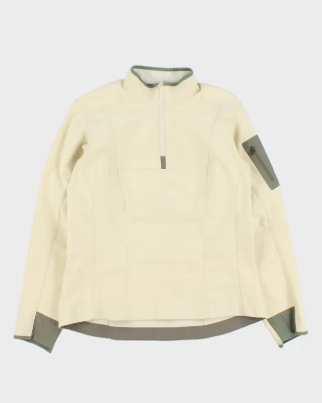Arc'teryx Cream Quarter Zip - M sold by Rokit