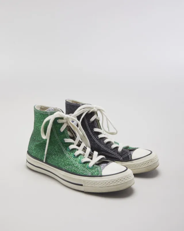 Converse x JW Anderson Glitter High Top Chuck - UK 5 sold by Rokit